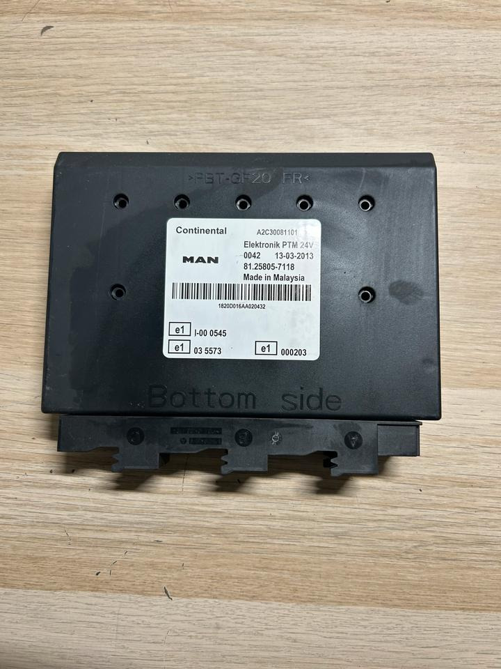 MAN Continental Elektronik PTM Steuergerät 81.25808-7118 - ECU: picture 2 MAN Continental Elektronik PTM Steuergerät 81.25808-7118 - ECU: picture 2