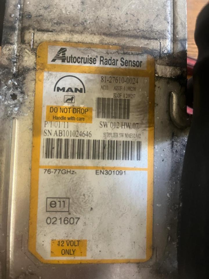 MAN Radarsensor 81276100024 - Sensor for Truck: picture 3 MAN Radarsensor 81276100024 - Sensor for Truck: picture 3