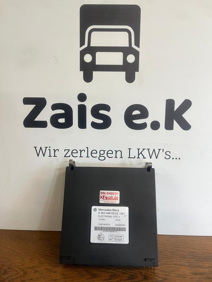 Mercedes Actros MP4 CPC 3 Steuergerät A0034466302 - ECU for Truck: picture 1 Mercedes Actros MP4 CPC 3 Steuergerät A0034466302 - ECU for Truck: picture 1
