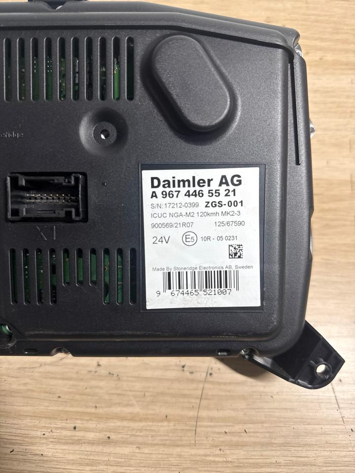 Mercedes Atego 4 EU6 Tacho Kombiinstrument A9674465521 - Dashboard for Truck: picture 3 Mercedes Atego 4 EU6 Tacho Kombiinstrument A9674465521 - Dashboard for Truck: picture 3