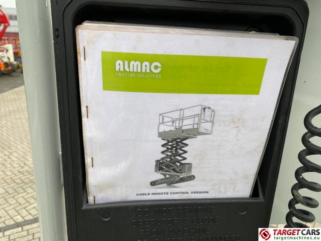 Scissor lift Almac Bibi 870-BL EVO Tracked Scissor Work Lift 790cm: picture 29