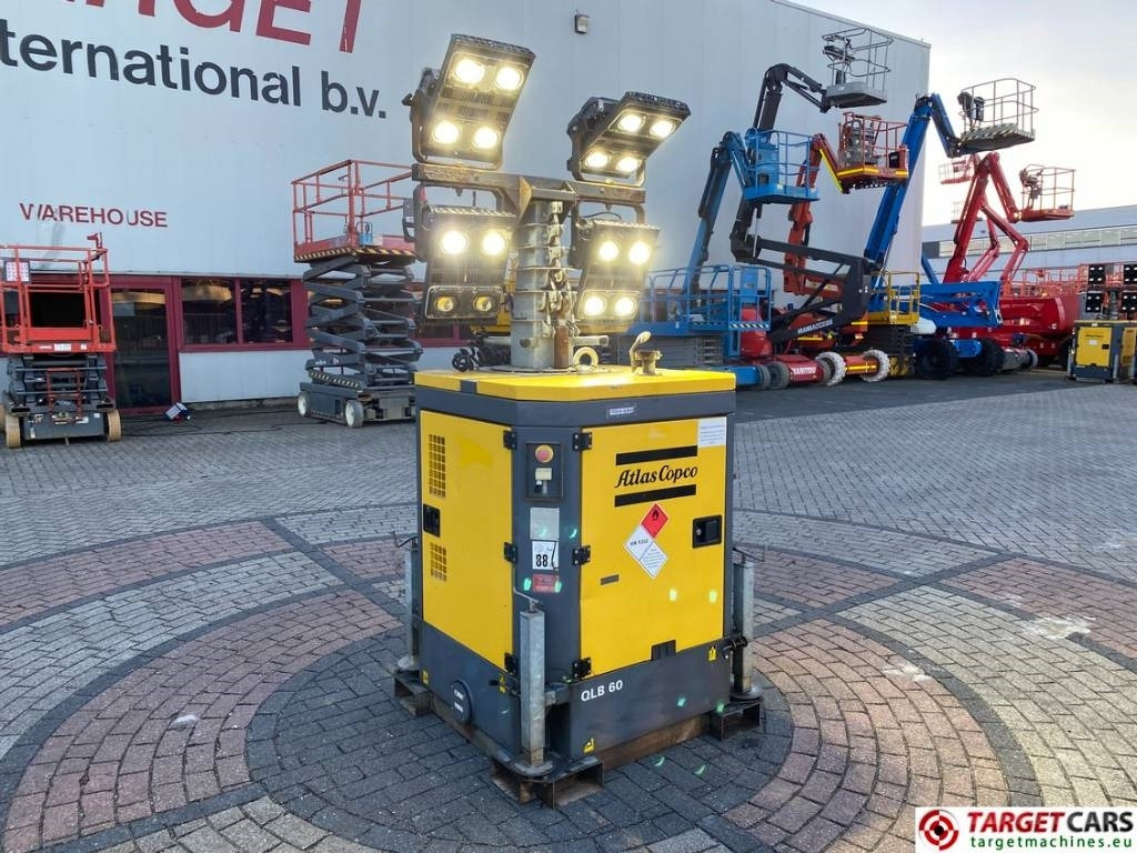 Atlas Copco QLB60 Tower Light 4x350W Led - Lighting tower: picture 1 Atlas Copco QLB60 Tower Light 4x350W Led - Lighting tower: picture 1