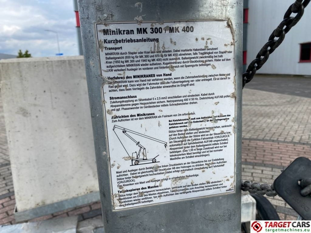 Tower crane Böcker Boecker MK400 Mini Crane 600cm 400KG: picture 33 Tower crane Böcker Boecker MK400 Mini Crane 600cm 400KG: picture 33