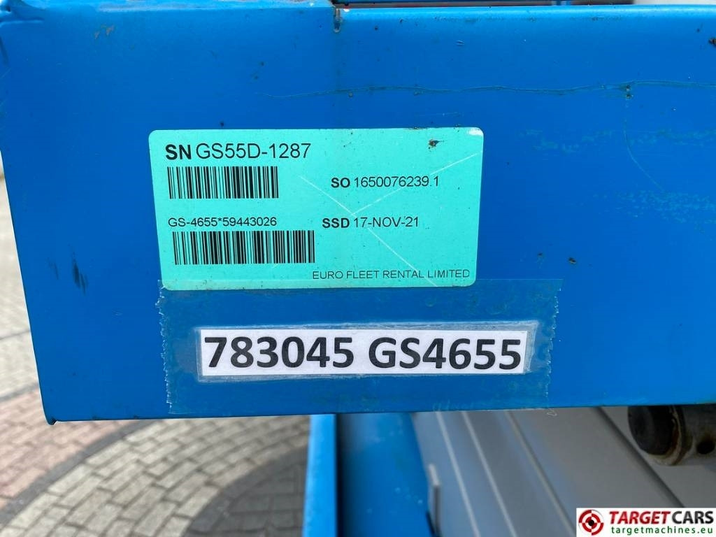 Scissor lift Genie GS-4655 Electric E-Drive Scissor Work Lift 1595cm: picture 43 Scissor lift Genie GS-4655 Electric E-Drive Scissor Work Lift 1595cm: picture 43