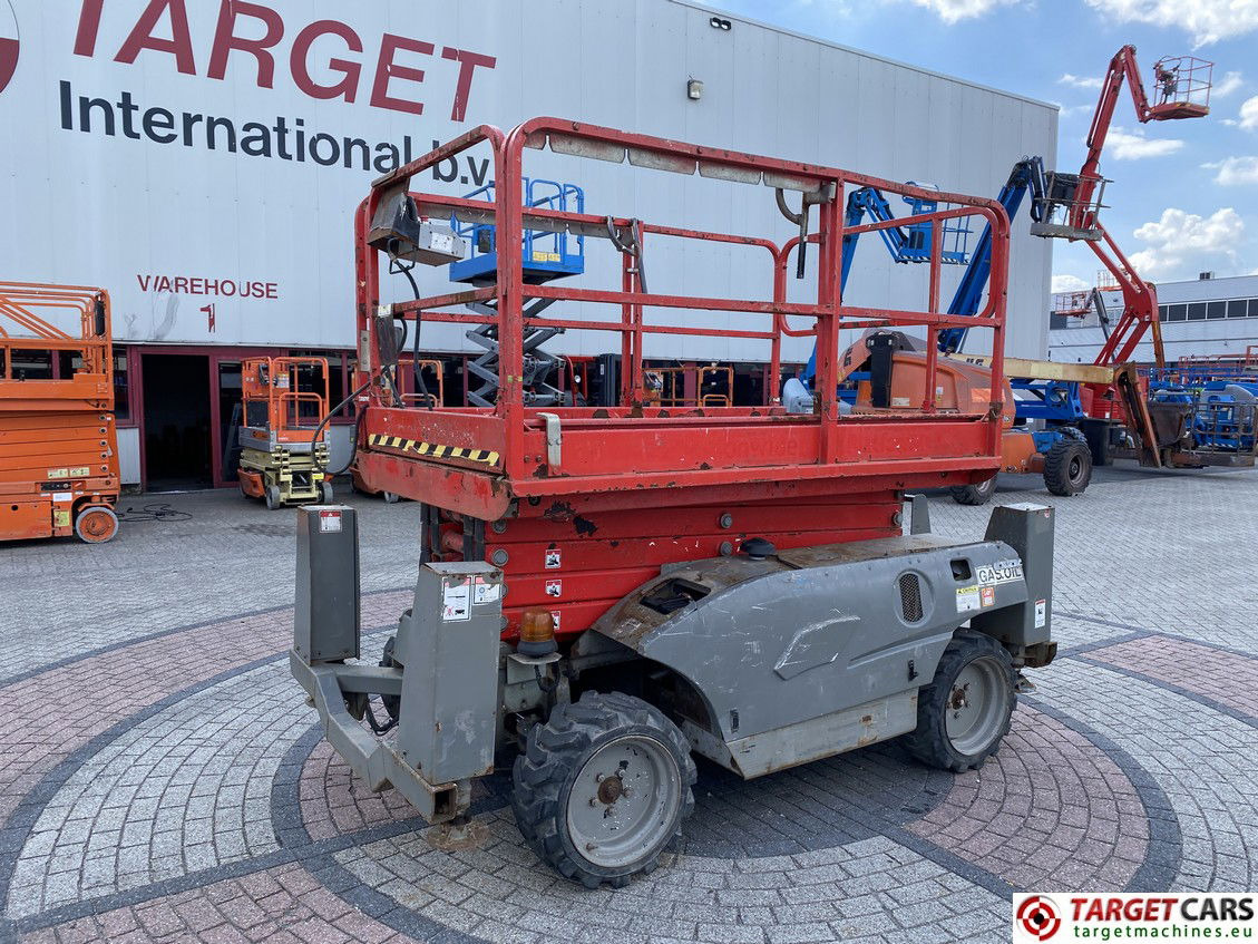 HAULOTTE COMPACT 12DX DIESEL 4x4 SCISSOR WORKLIFT 1206CM 2014 CD703486 JACKLEGS - Scissor lift: picture 1 HAULOTTE COMPACT 12DX DIESEL 4x4 SCISSOR WORKLIFT 1206CM 2014 CD703486 JACKLEGS - Scissor lift: picture 1