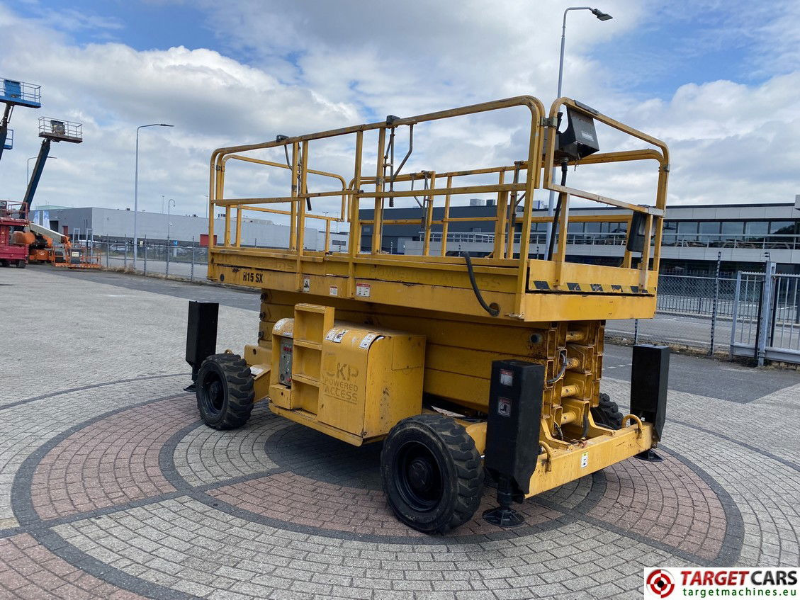 HAULOTTE H15SX DIESEL H15SXNT 4x4 SCISSOR WORKLIFT 1500CM 2012 3164H JACKLEGS - Scissor lift: picture 2 HAULOTTE H15SX DIESEL H15SXNT 4x4 SCISSOR WORKLIFT 1500CM 2012 3164H JACKLEGS - Scissor lift: picture 2