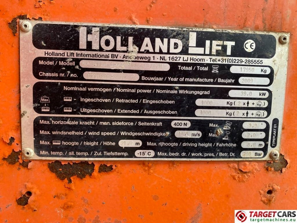 Scissor lift Holland Lift T210DL25 4WD Diesel T-210DL25 Scissor WorkLift 23M: picture 10