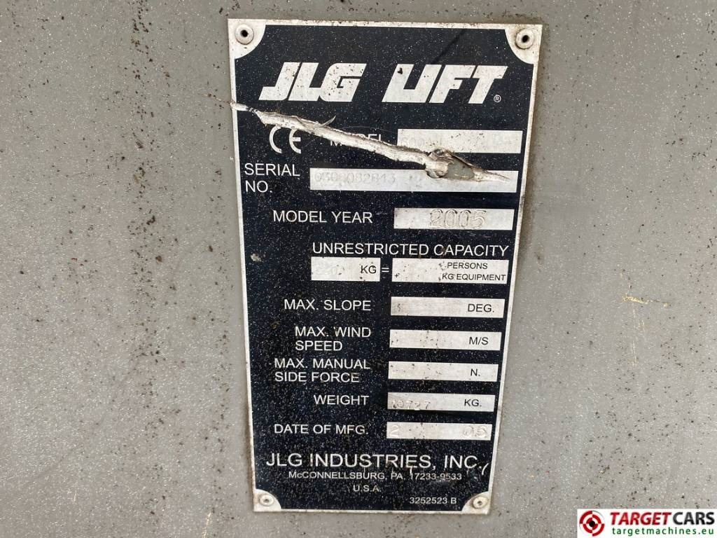 Articulated boom JLG 600AJ Articulated 4x4 Diesel Boom Work Lift 2047cm: picture 10