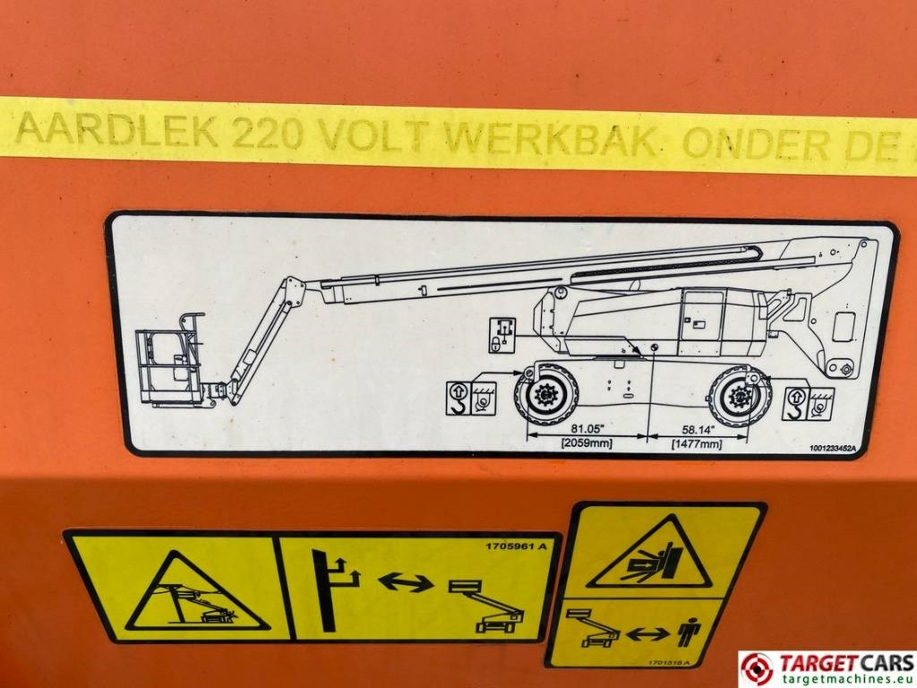 Articulated boom JLG H800AJ HyBrid Articulated 4x4 Boom WorkLift 2638cm: picture 47 Articulated boom JLG H800AJ HyBrid Articulated 4x4 Boom WorkLift 2638cm: picture 47