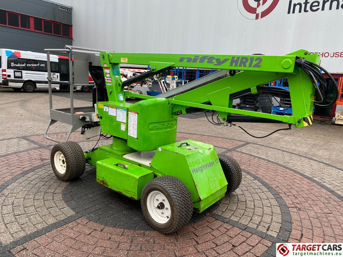 NIFTYLIFT HR12NDE MK1B NIFTY ARTICULATED BI-FUEL HYBRID BOOM WORKLIFT 2017 1220CM 12-35876 - Articulated boom: picture 4 NIFTYLIFT HR12NDE MK1B NIFTY ARTICULATED BI-FUEL HYBRID BOOM WORKLIFT 2017 1220CM 12-35876 - Articulated boom: picture 4