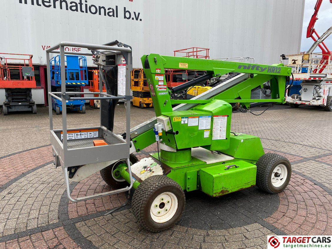 NIFTYLIFT HR12NDE MK1B NIFTY ARTICULATED BI-FUEL HYBRID BOOM WORKLIFT 2017 1220CM 12-35876 - Articulated boom: picture 1 NIFTYLIFT HR12NDE MK1B NIFTY ARTICULATED BI-FUEL HYBRID BOOM WORKLIFT 2017 1220CM 12-35876 - Articulated boom: picture 1