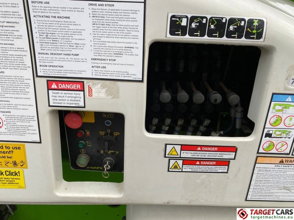 Articulated boom Niftylift HR21 MK1B HyBrid Articulated 4x4 Boom Lift 2080cm: picture 11 Articulated boom Niftylift HR21 MK1B HyBrid Articulated 4x4 Boom Lift 2080cm: picture 11