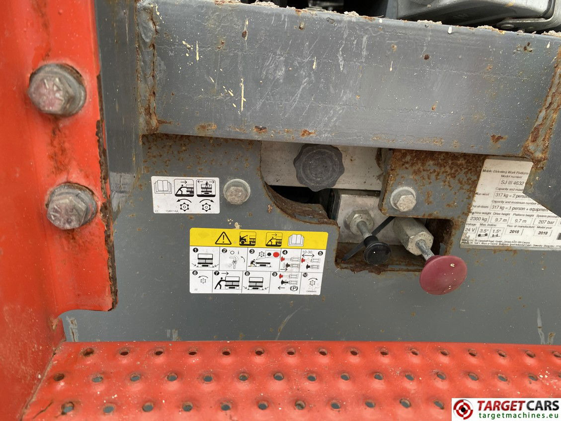 Scissor lift SKYJACK SJIII-4632 ELECTRIC SJ-4632 SCISSOR WORK LIFT 2018 70038866 212HRS 1170CM: picture 13