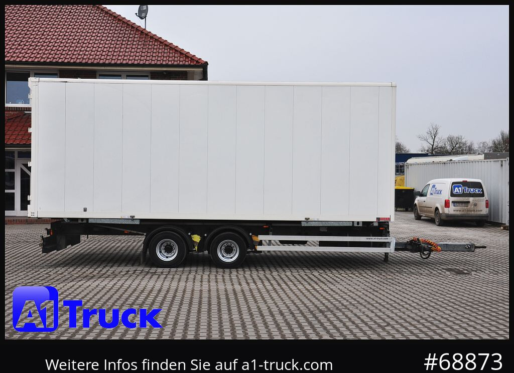 Closed box trailer ACKERMANN 2 achs Koffer Wechselaufbau, Moebel, Lichtband: picture 8
