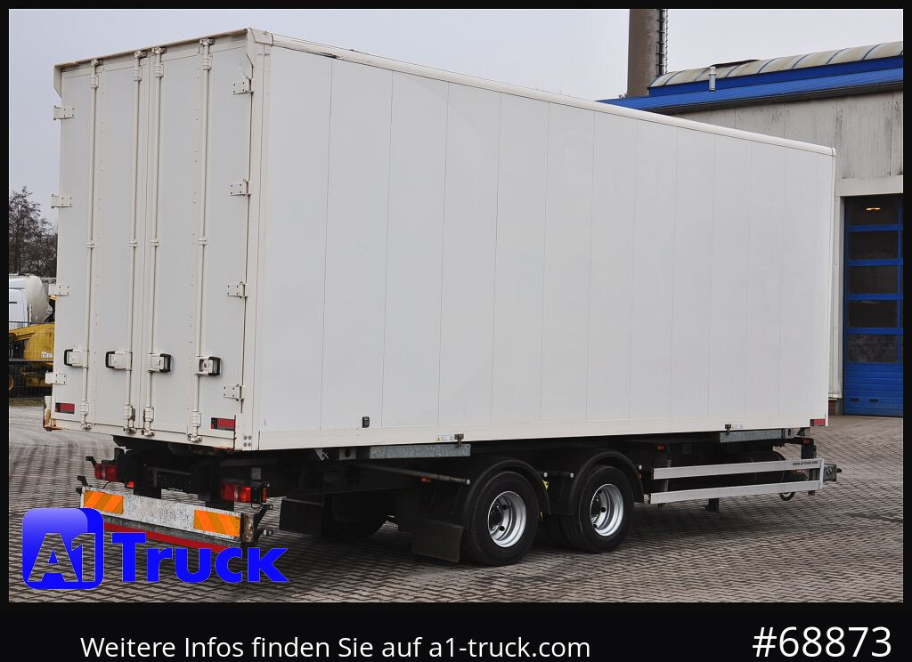 Closed box trailer ACKERMANN 2 achs Koffer Wechselaufbau, Moebel, Lichtband: picture 9
