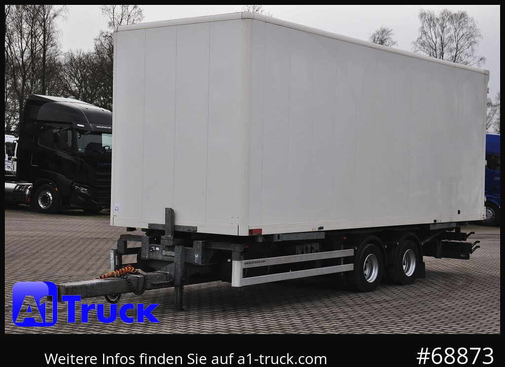 Closed box trailer ACKERMANN 2 achs Koffer Wechselaufbau, Moebel, Lichtband: picture 13