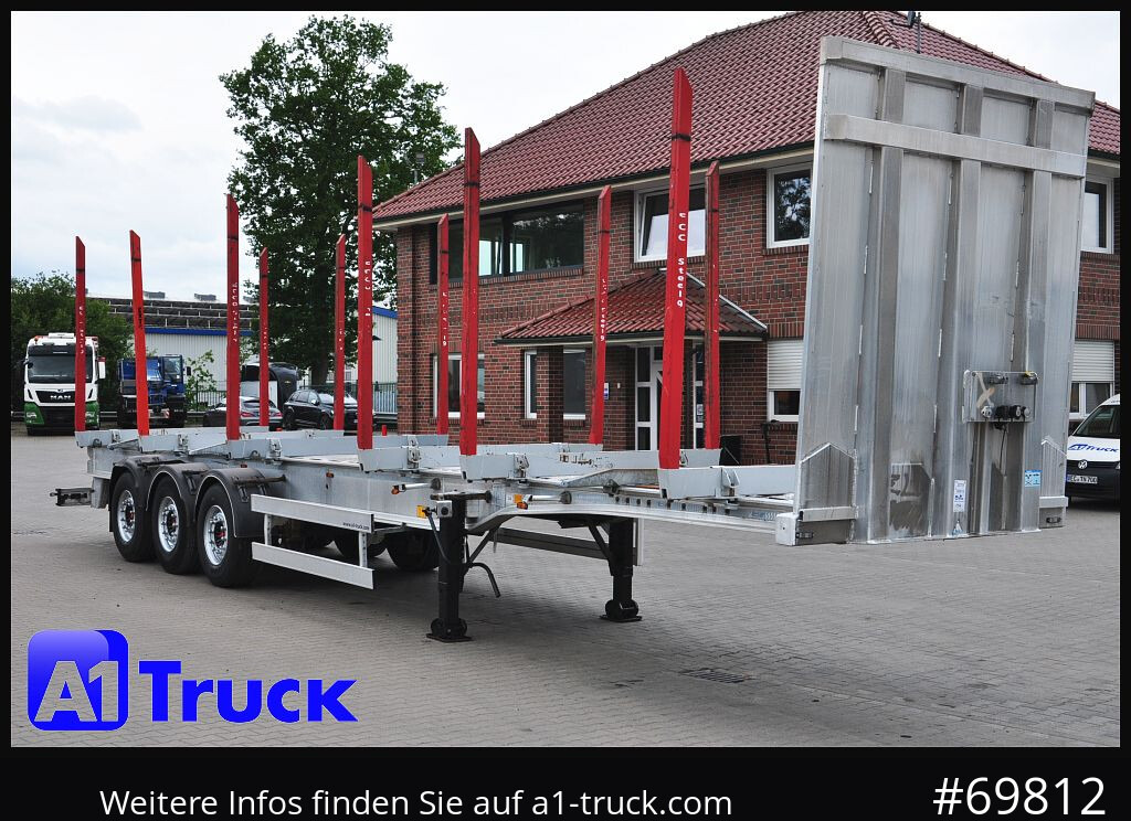 BENALU Timberliner, Vollalu, 2x Liftachse, Lang-Holz, - Logging semi-trailer: picture 1 BENALU Timberliner, Vollalu, 2x Liftachse, Lang-Holz, - Logging semi-trailer: picture 1