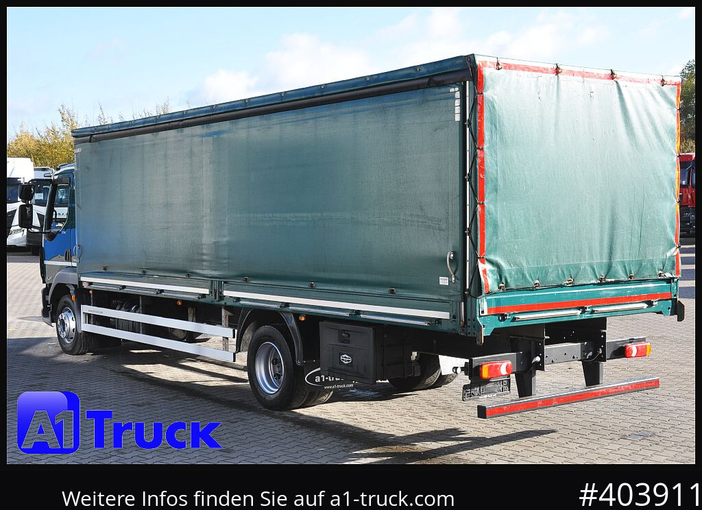 Dropside/ Flatbed truck DAF LF 290, Klima, 16t Steckrungen: picture 11