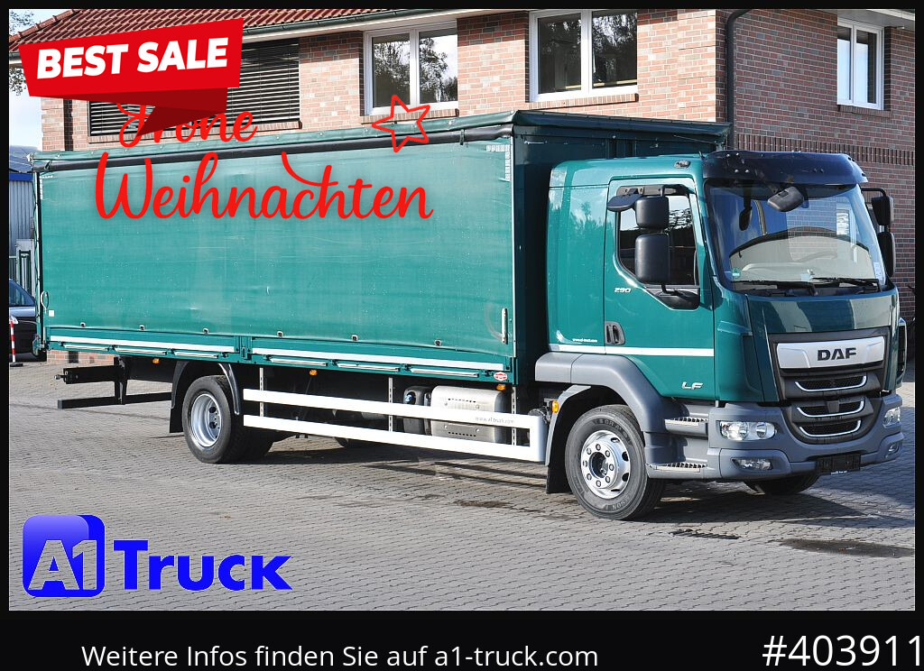 DAF LF 290, Klima, 16t Steckrungen - Dropside/ Flatbed truck: picture 1 DAF LF 290, Klima, 16t Steckrungen - Dropside/ Flatbed truck: picture 1