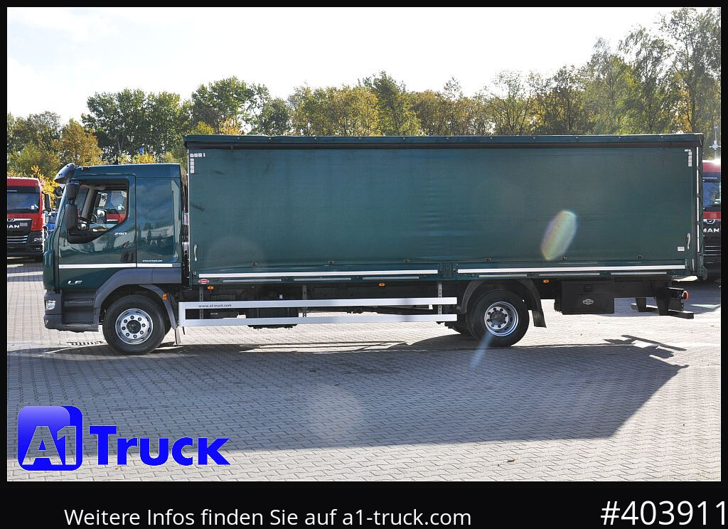 Dropside/ Flatbed truck DAF LF 290, Klima, 16t Steckrungen: picture 12