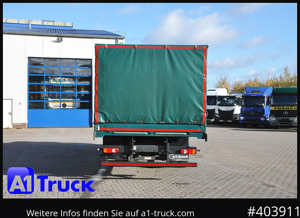 Dropside/ Flatbed truck DAF LF 290, Klima, 16t Steckrungen: picture 10