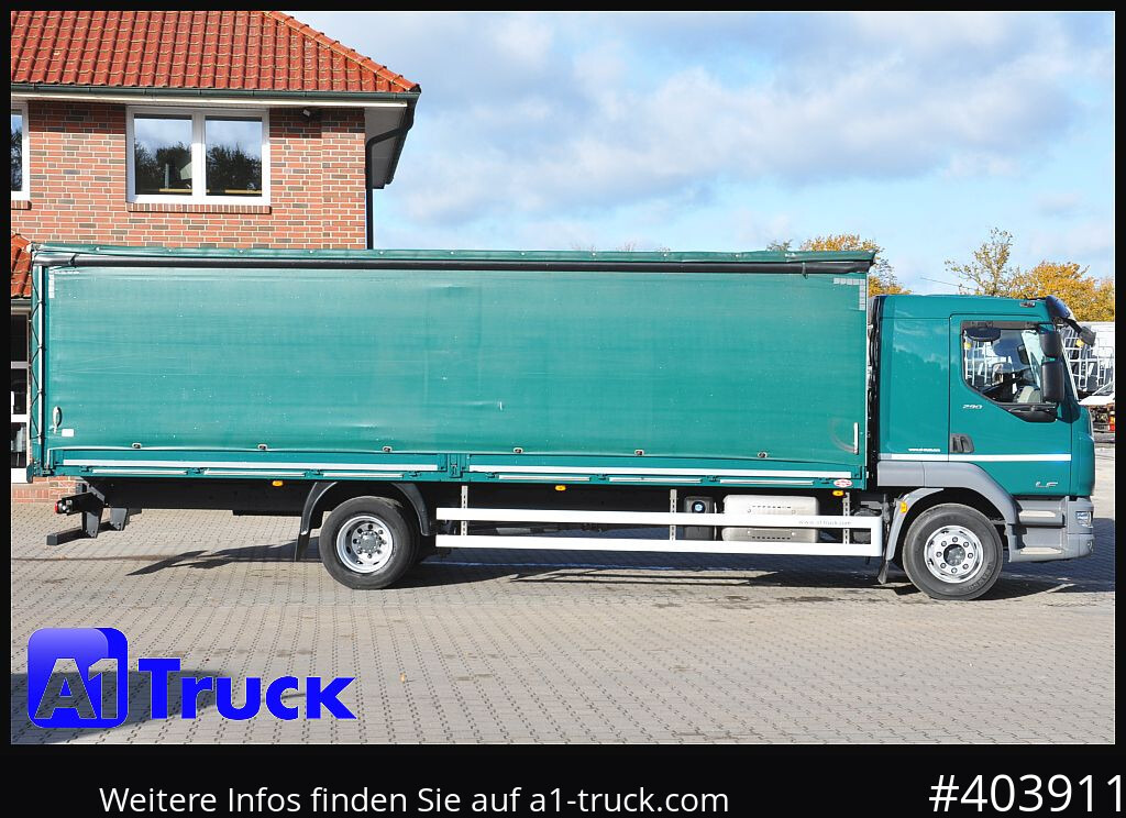 Dropside/ Flatbed truck DAF LF 290, Klima, 16t Steckrungen: picture 8