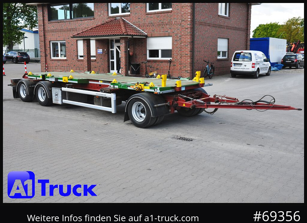 HUEFFERMANN Abstetzanhänger HMA 24. - Roll-off/ Skip trailer: picture 1 HUEFFERMANN Abstetzanhänger HMA 24. - Roll-off/ Skip trailer: picture 1