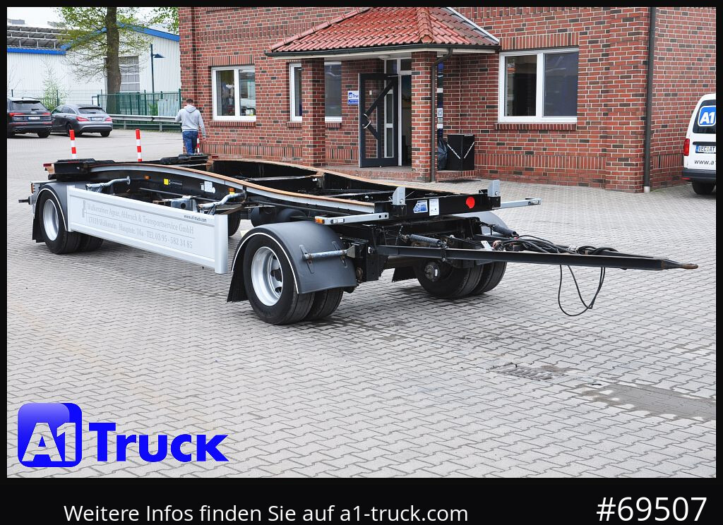 HUEFFERMANN HSA 1870 Luft, verzinkt BPW - Roll-off/ Skip trailer: picture 1 HUEFFERMANN HSA 1870 Luft, verzinkt BPW - Roll-off/ Skip trailer: picture 1