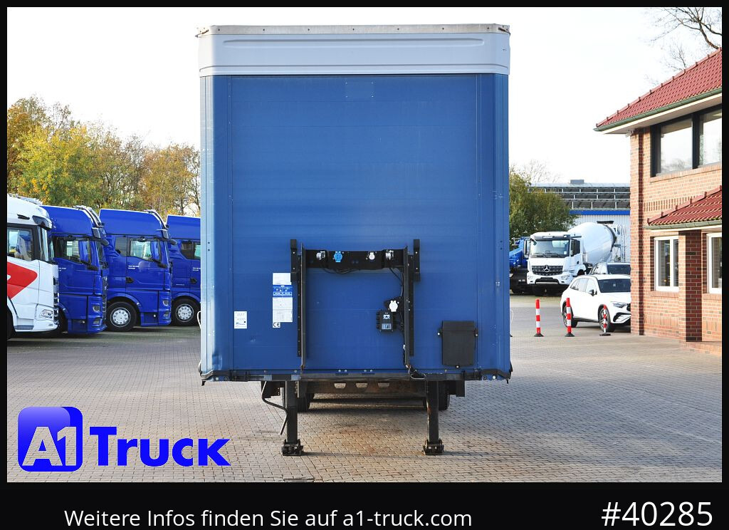 Curtainsider semi-trailer KOEGEL S 24, Tautliner,  SAF, neue Plane, LBW, Ladebordwand: picture 15