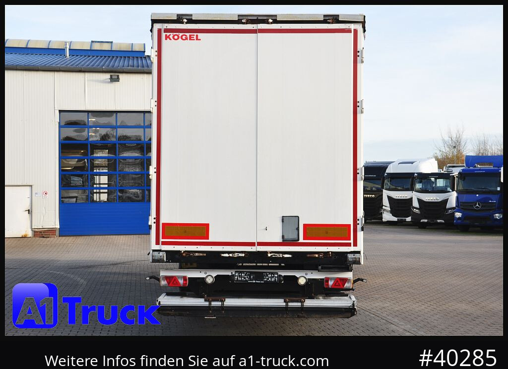 Curtainsider semi-trailer KOEGEL S 24, Tautliner,  SAF, neue Plane, LBW, Ladebordwand: picture 11