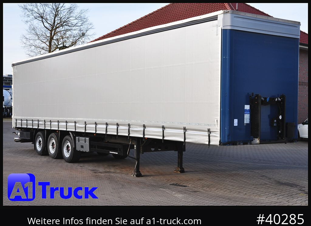 KOEGEL S 24, Tautliner, SAF, neue Plane, LBW, Ladebordwand - Curtainsider semi-trailer: picture 1 KOEGEL S 24, Tautliner, SAF, neue Plane, LBW, Ladebordwand - Curtainsider semi-trailer: picture 1