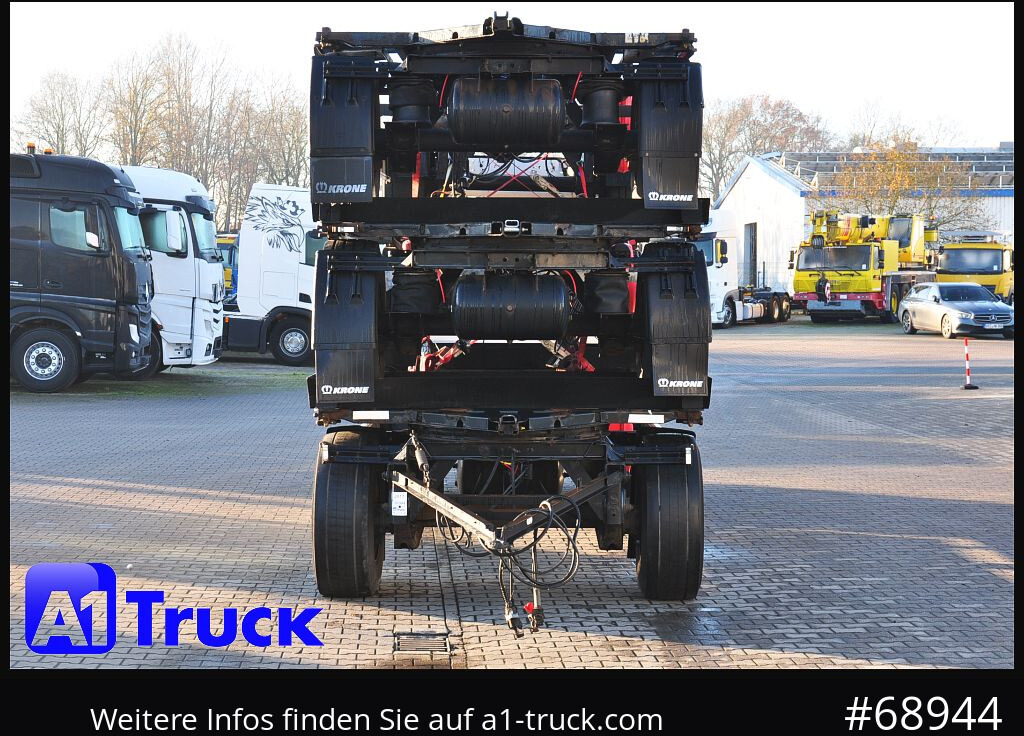 KRONE 3 er Paket Standard BDF, Bj 2017 SAF Achse - Container transporter/ Swap body trailer: picture 2 KRONE 3 er Paket Standard BDF, Bj 2017 SAF Achse - Container transporter/ Swap body trailer: picture 2