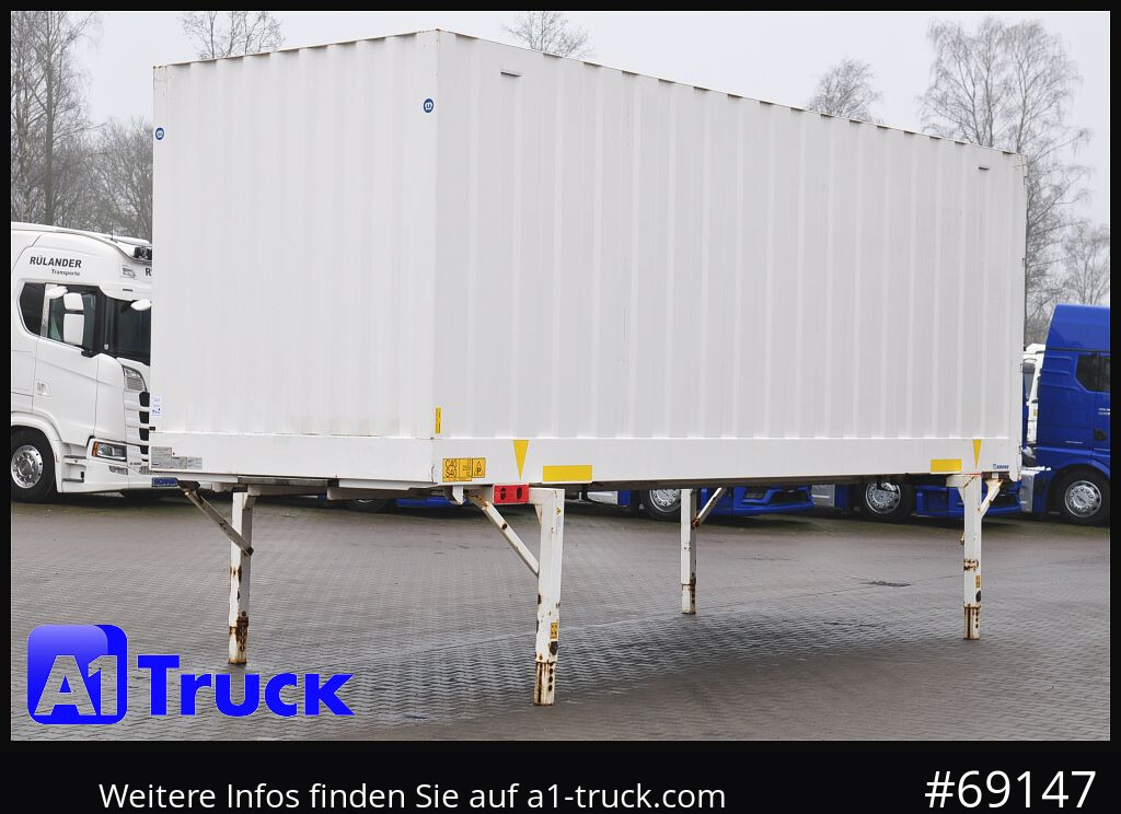 Swap body - box KRONE BDF 7,45 Koffer 2670mm innen, Portaltür 4 x vorhanden: picture 13