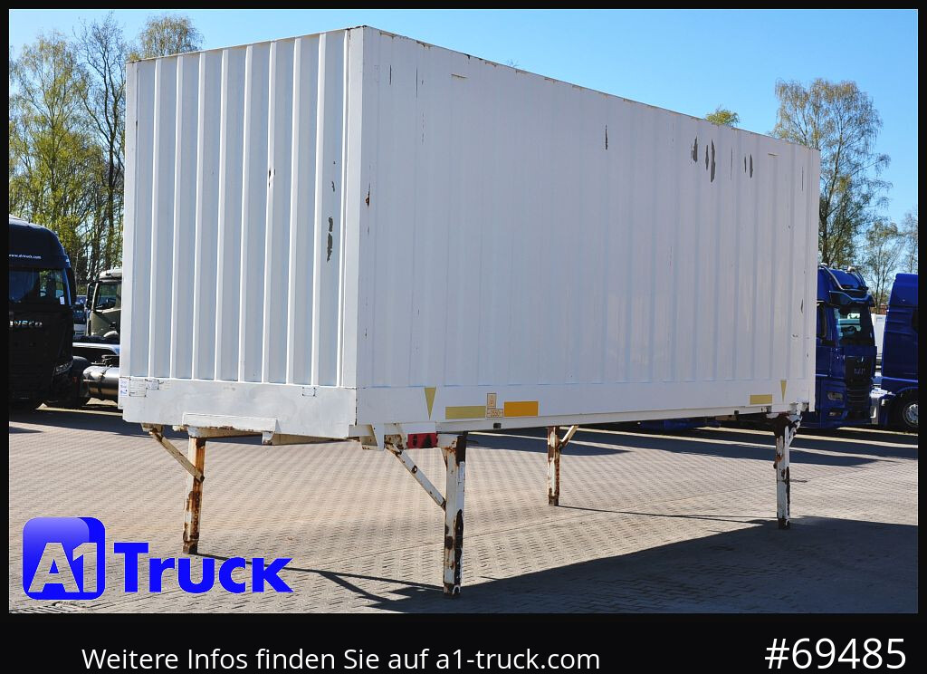 Swap body - box KRONE BDF 7,45 Koffer 2750mm innen, Rolltor: picture 13