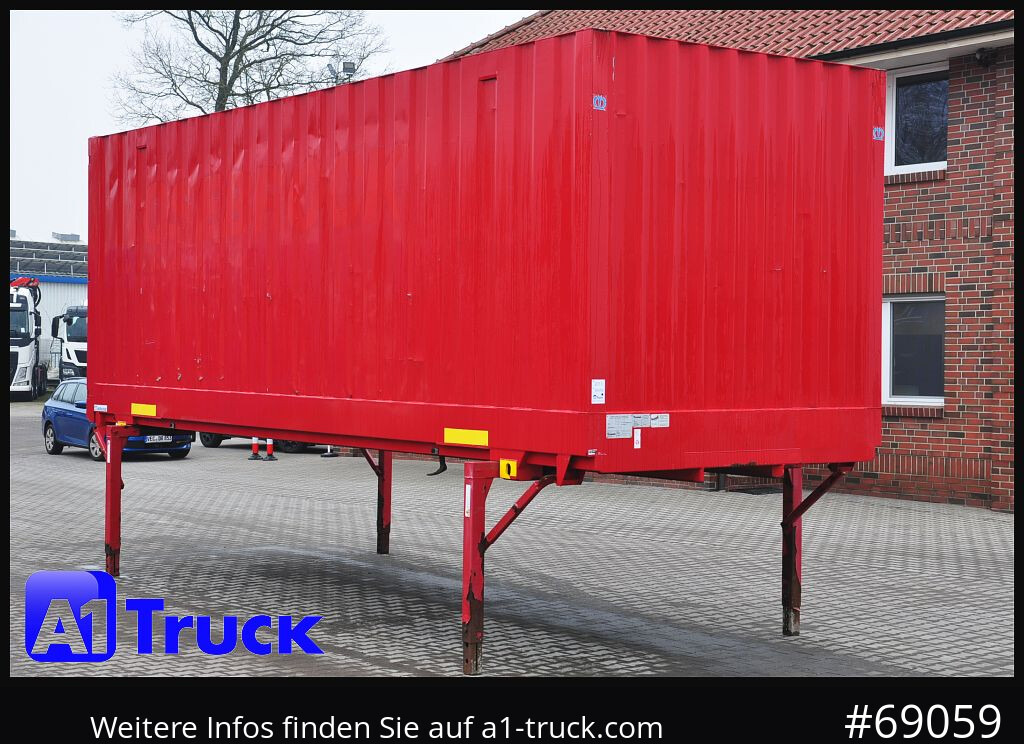KRONE BDF 7,45 Wechselbrücke Koffer, Zurrösen in den Seitenwänden - Swap body - box: picture 1 KRONE BDF 7,45 Wechselbrücke Koffer, Zurrösen in den Seitenwänden - Swap body - box: picture 1