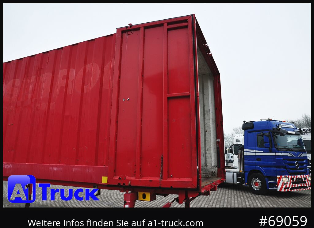 KRONE BDF 7,45 Wechselbrücke Koffer, Zurrösen in den Seitenwänden - Swap body - box: picture 2 KRONE BDF 7,45 Wechselbrücke Koffer, Zurrösen in den Seitenwänden - Swap body - box: picture 2