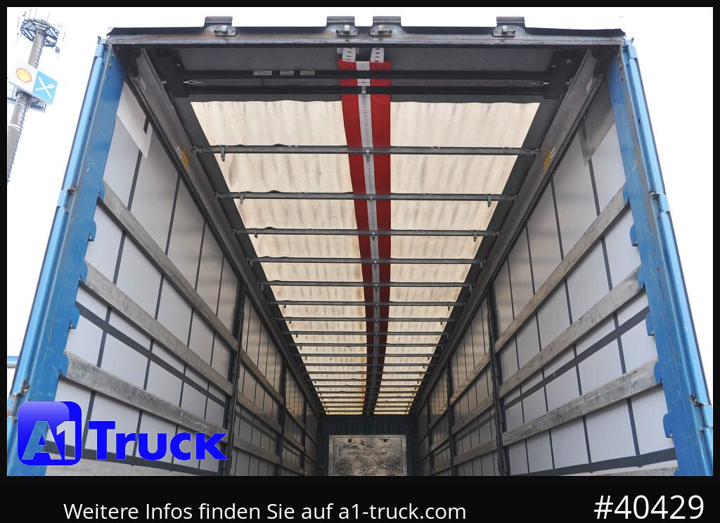 KRONE SD 27, Papier, Staplerhalterung, Bordwand, Lenkachse - Curtainsider semi-trailer: picture 5 KRONE SD 27, Papier, Staplerhalterung, Bordwand, Lenkachse - Curtainsider semi-trailer: picture 5