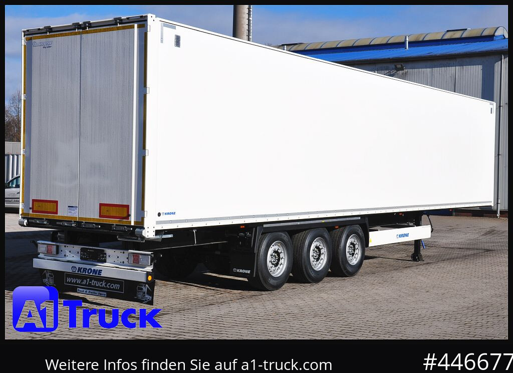 New Closed box semi-trailer KRONE SD Koffer, Liftachse, Code XL, VDI 2700, SOFORT: picture 10 New Closed box semi-trailer KRONE SD Koffer, Liftachse, Code XL, VDI 2700, SOFORT: picture 10