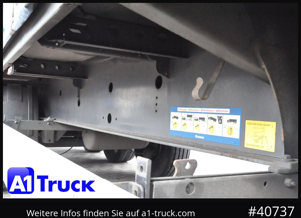 KRONE SD Tautliner, Code XL, 1 Vorbesitzer - Curtainsider semi-trailer: picture 3 KRONE SD Tautliner, Code XL, 1 Vorbesitzer - Curtainsider semi-trailer: picture 3