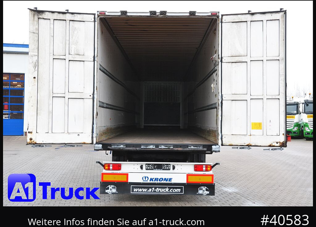 KRONE SDK 27, Koffer, 1 Vorbesitzer, Plywood, - Closed box semi-trailer: picture 4 KRONE SDK 27, Koffer, 1 Vorbesitzer, Plywood, - Closed box semi-trailer: picture 4