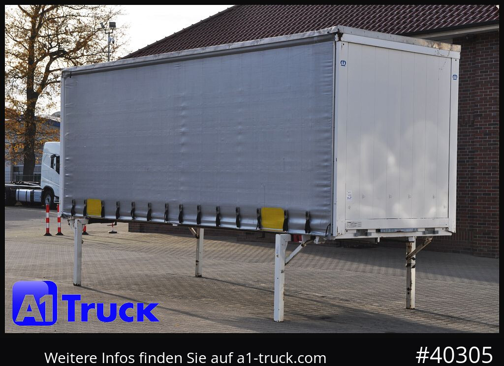 KRONE Wechselbrücke 7,45, Code XL, guter Zustand - Curtainside swap body: picture 1 KRONE Wechselbrücke 7,45, Code XL, guter Zustand - Curtainside swap body: picture 1