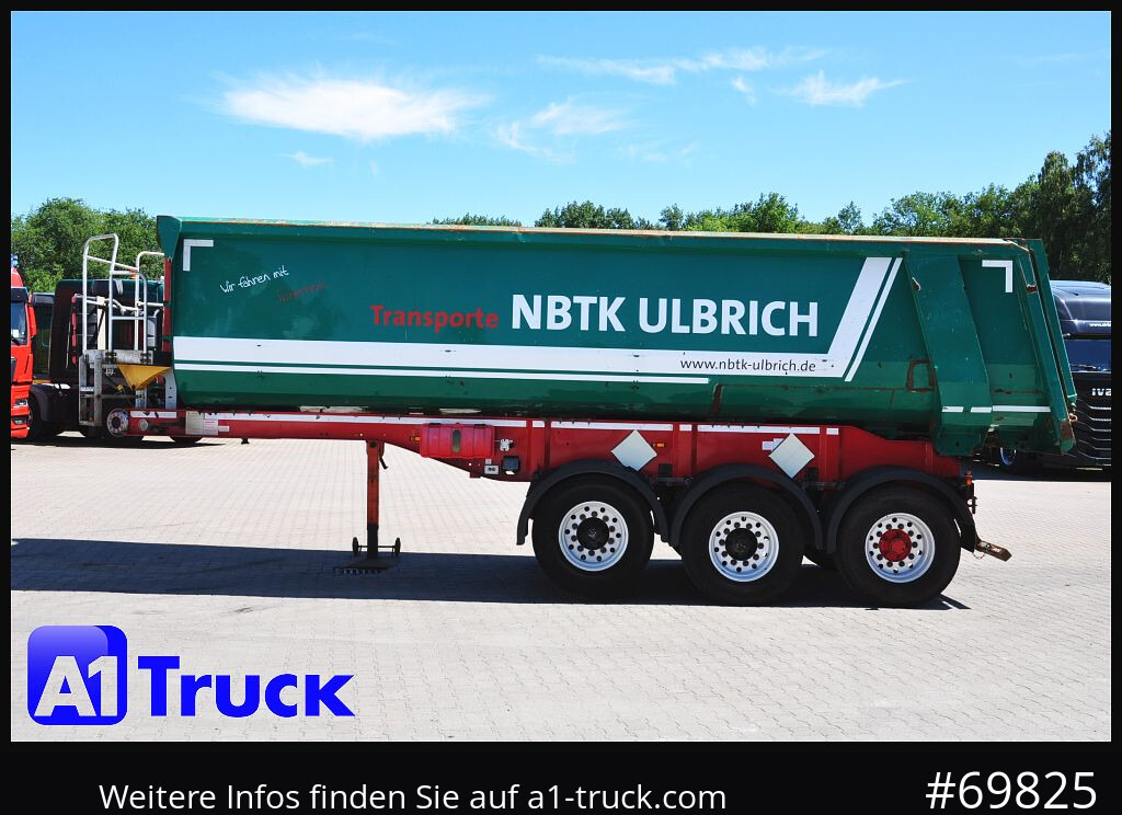 Tipper semi-trailer LANGENDORF SKS-HS 24-30, 26m³, Stahl Lift, Alufelgen,: picture 11 Tipper semi-trailer LANGENDORF SKS-HS 24-30, 26m³, Stahl Lift, Alufelgen,: picture 11