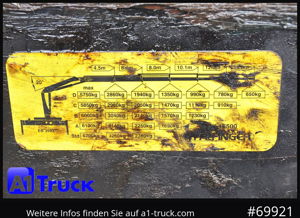 Leasing of MAN MAN F 2000 26.464 Intarder Kran PK 15.500 Funk, MAN MAN F 2000 26.464 Intarder Kran PK 15.500 Funk,: picture 15