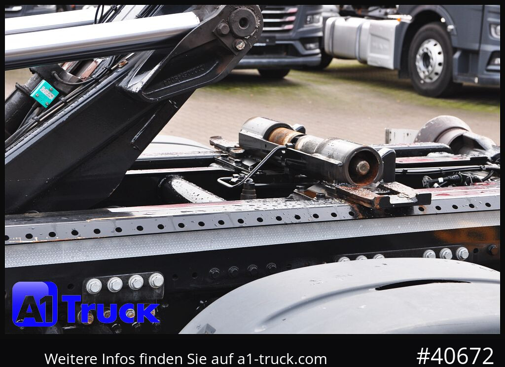 Hook lift truck MAN TGS 26.470 BL, Meiller RS 21.70, Lenkachse,: picture 14