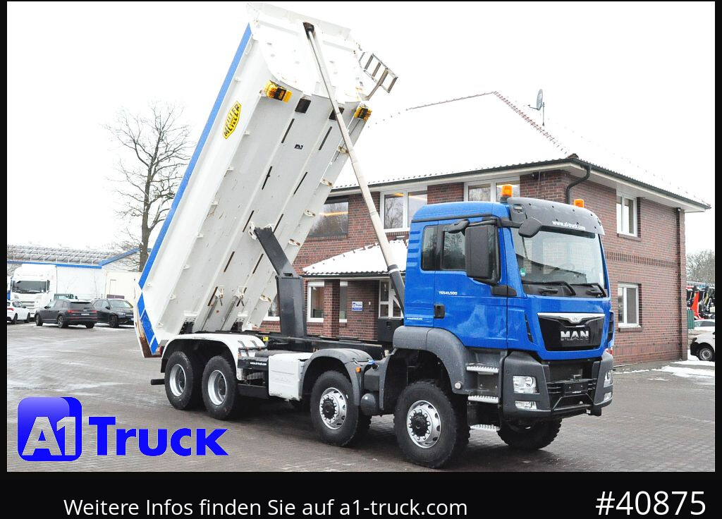 MAN TGS 41.500 BB 8x8 Allrad Kipper Meiller - Tipper: picture 1 MAN TGS 41.500 BB 8x8 Allrad Kipper Meiller - Tipper: picture 1