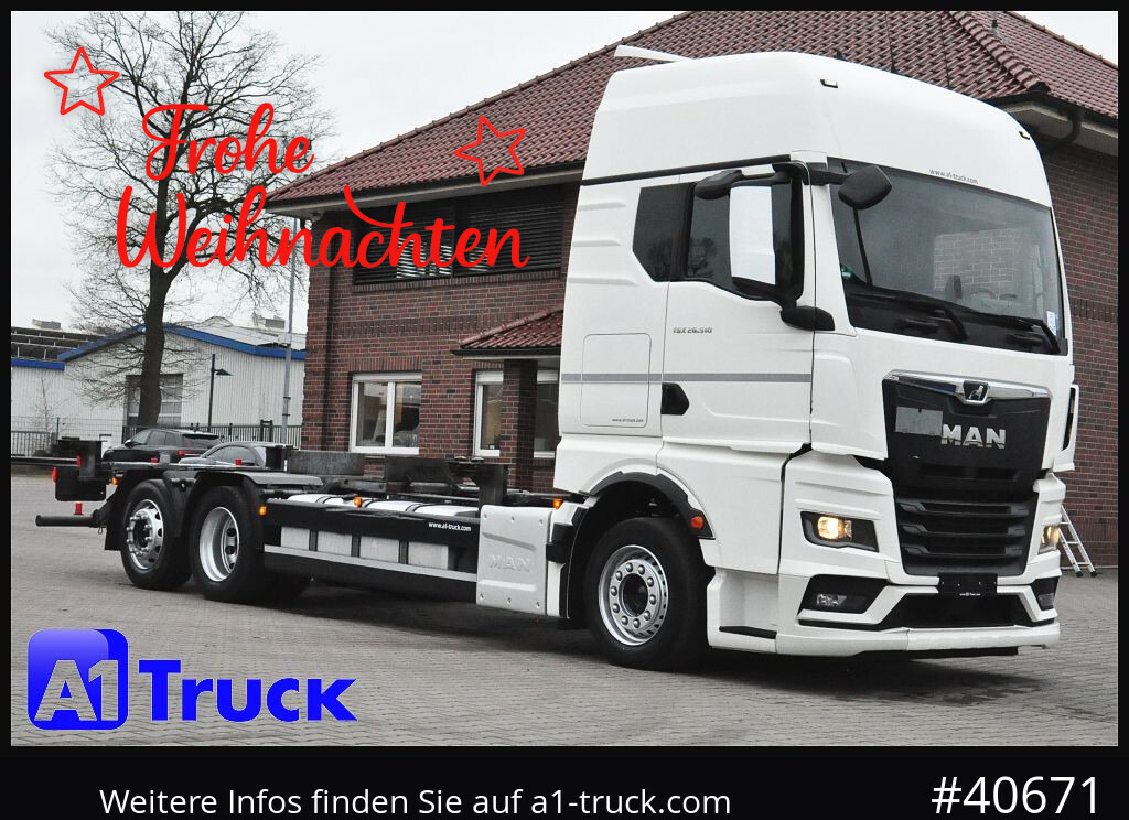 MAN TGX, 26,510, Multiwechsleer 2x AHK, Intarder, - Container transporter/ Swap body truck: picture 1 MAN TGX, 26,510, Multiwechsleer 2x AHK, Intarder, - Container transporter/ Swap body truck: picture 1