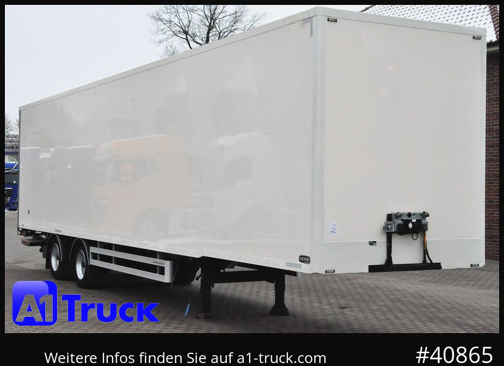 PACTON Möbelkoffer, Lenkachse, Liftachse, LBW, HEIWO - Closed box semi-trailer: picture 1 PACTON Möbelkoffer, Lenkachse, Liftachse, LBW, HEIWO - Closed box semi-trailer: picture 1