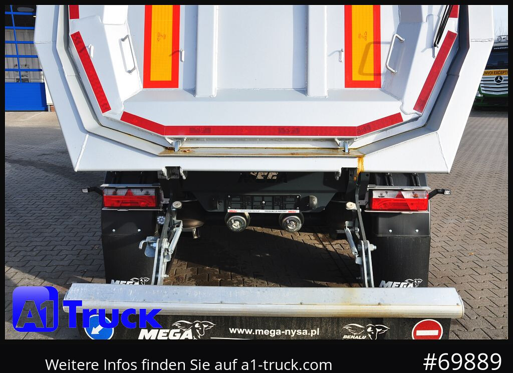 REISCH Mega 28m³ Lift Stahl SAF Hardox - Tipper semi-trailer: picture 4 REISCH Mega 28m³ Lift Stahl SAF Hardox - Tipper semi-trailer: picture 4