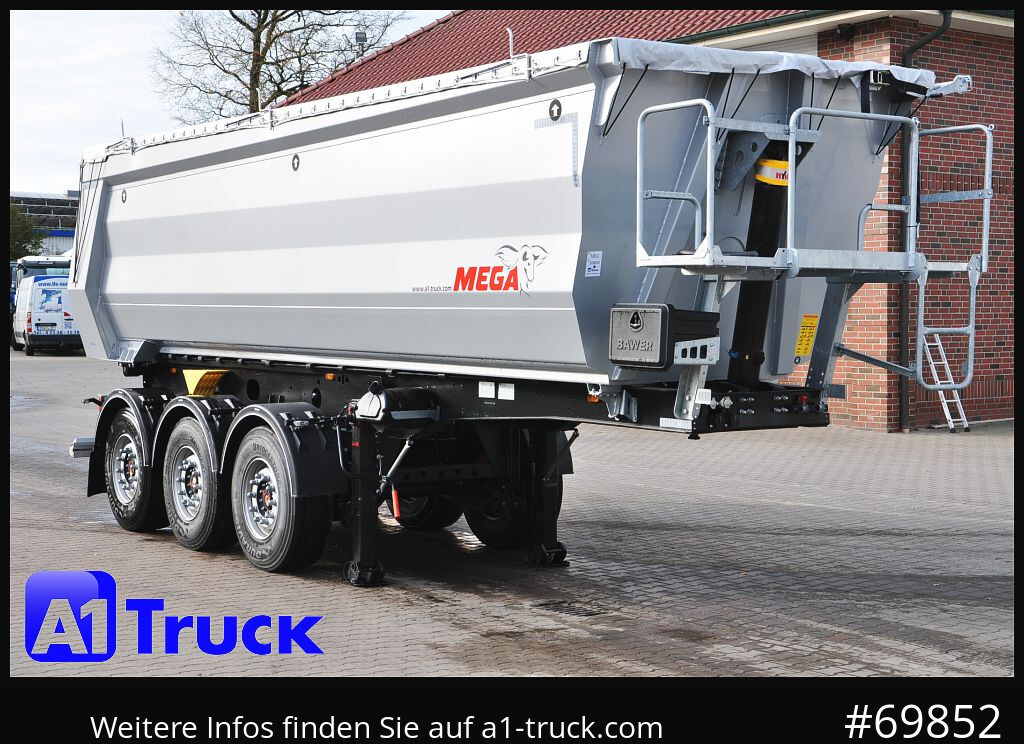 REISCH Mega 28m³ Lift Stahl SAF Hardox - Tipper semi-trailer: picture 1 REISCH Mega 28m³ Lift Stahl SAF Hardox - Tipper semi-trailer: picture 1
