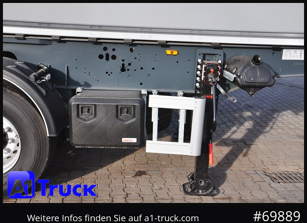 REISCH Mega 28m³ Lift Stahl SAF Hardox - Tipper semi-trailer: picture 3 REISCH Mega 28m³ Lift Stahl SAF Hardox - Tipper semi-trailer: picture 3